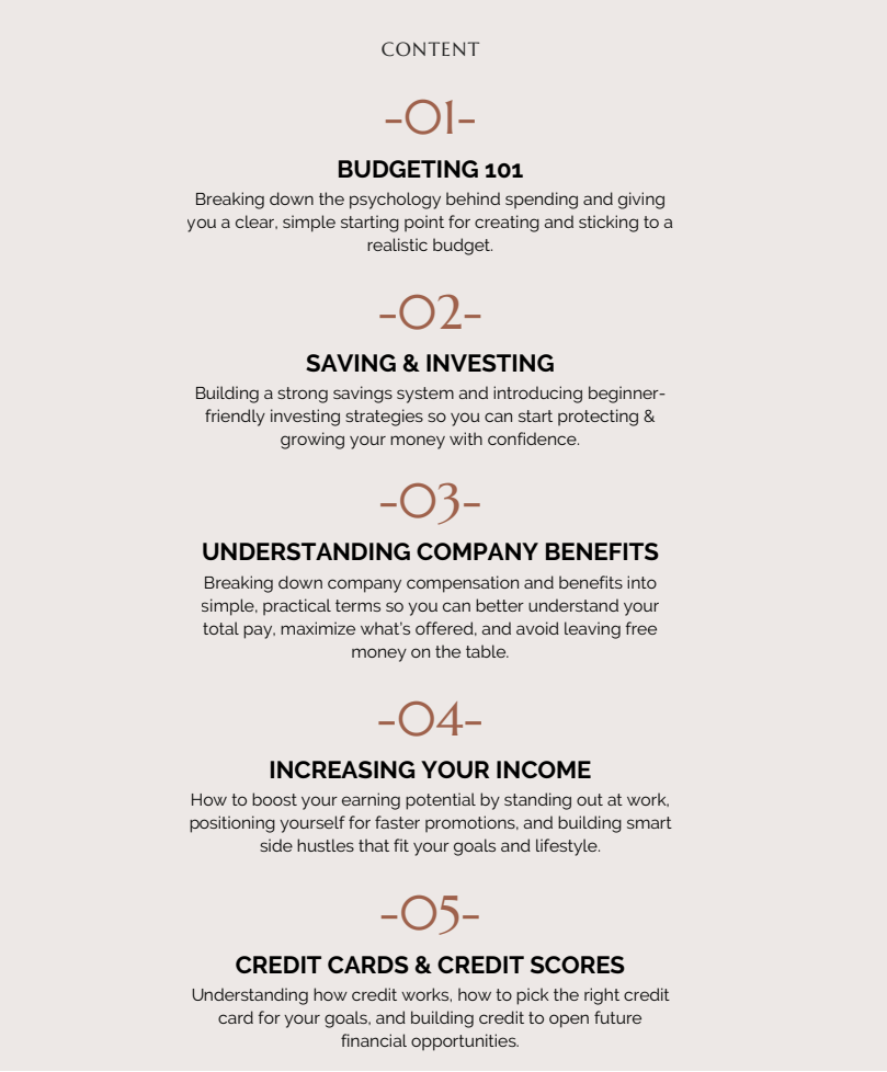 Financial Freedom Workbook: Postgrad Edition